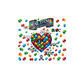 20oz wrap autism puzzle heart