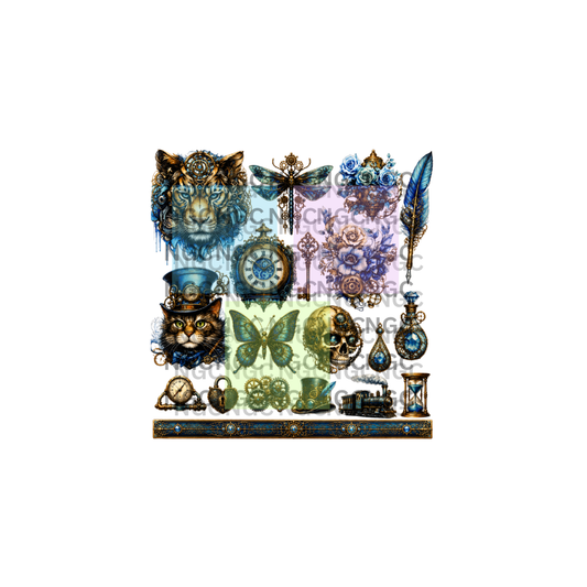 10x10 steampunk blues