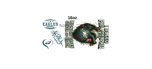 16oz i bleed eagles