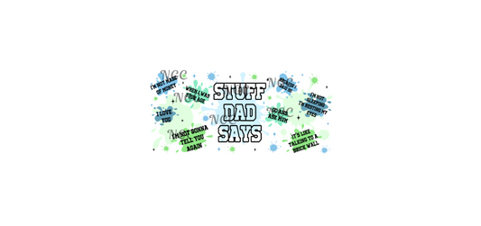 16 oz wrap stuff dad says