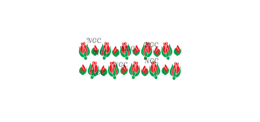 16 oz wrap red rose buds