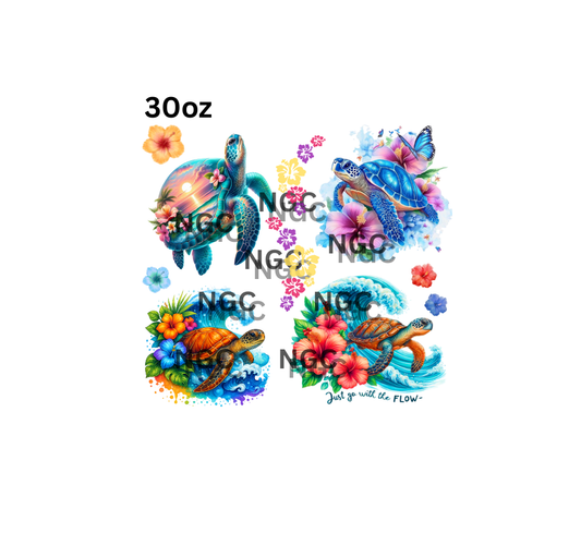 30oz sea turtles
