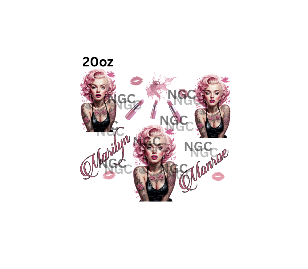 20oz Marilyn Monroe