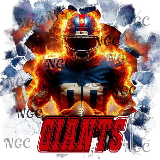 single decal giants