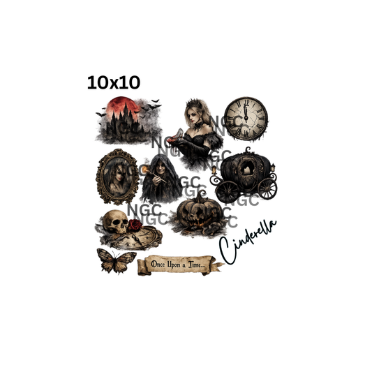 10x10 dark Cinderella