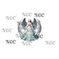 single decal angel with teal(ish) dress