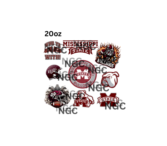 20oz mississippi state bulldogs