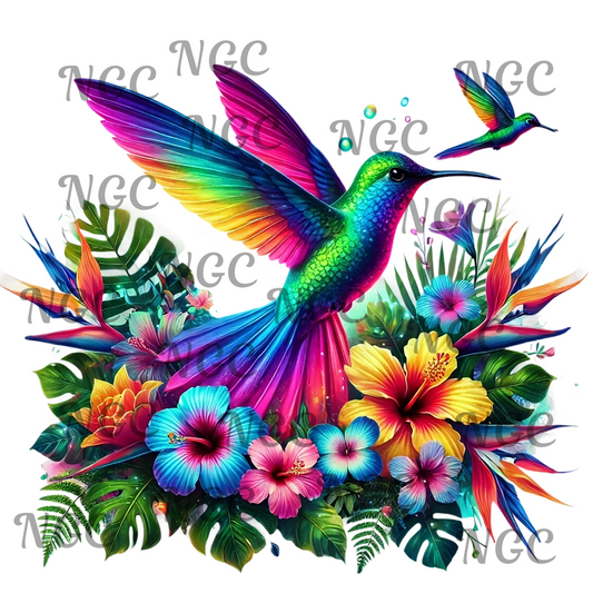 single decal Hummingbird3