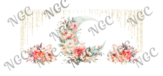 16oz wrap flower moon