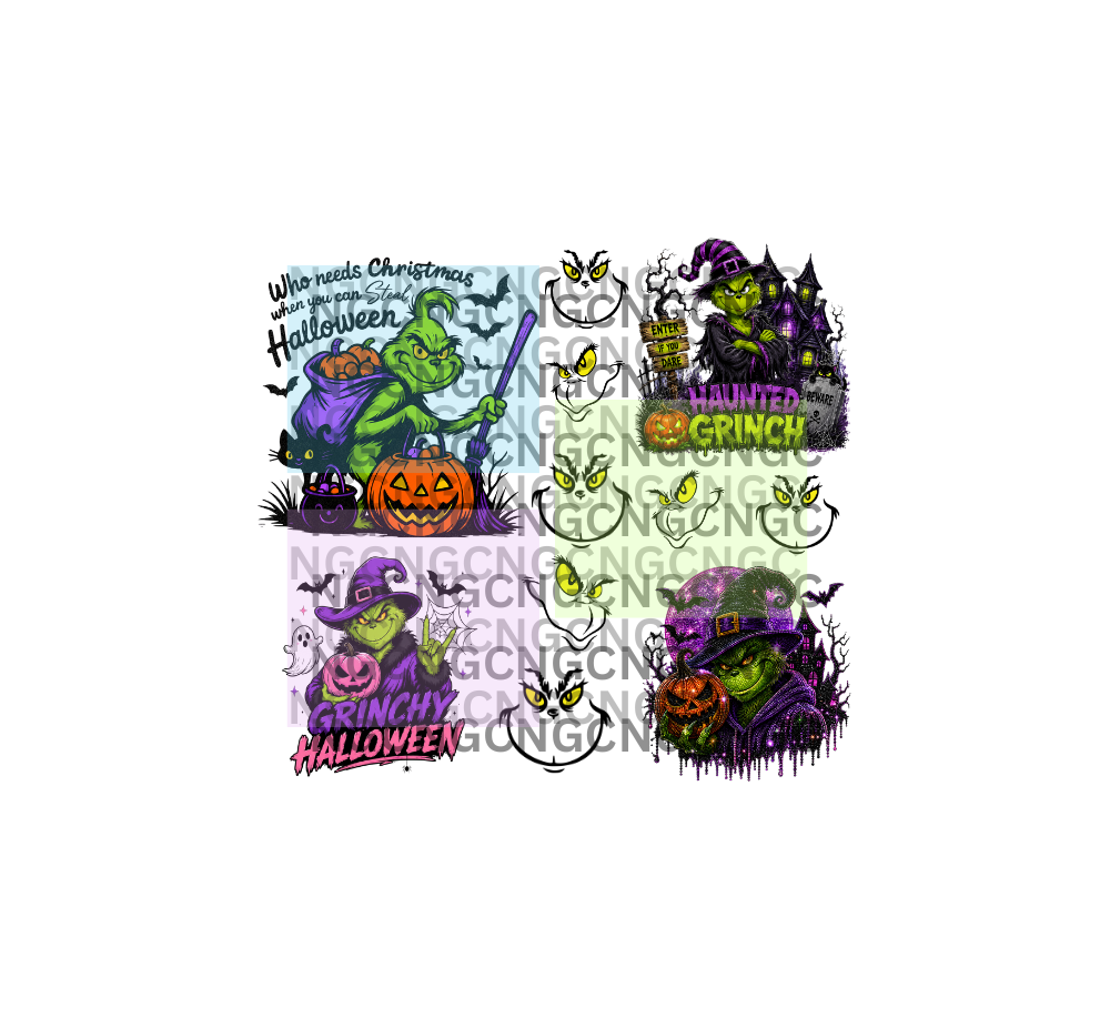 30oz halloween grinch