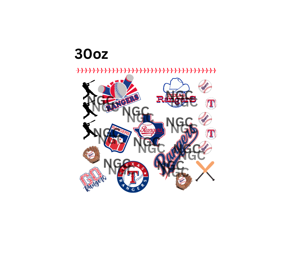 30oz texas rangers