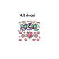 decal 420 leaves