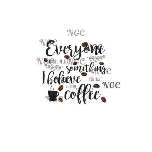 single decal coffee