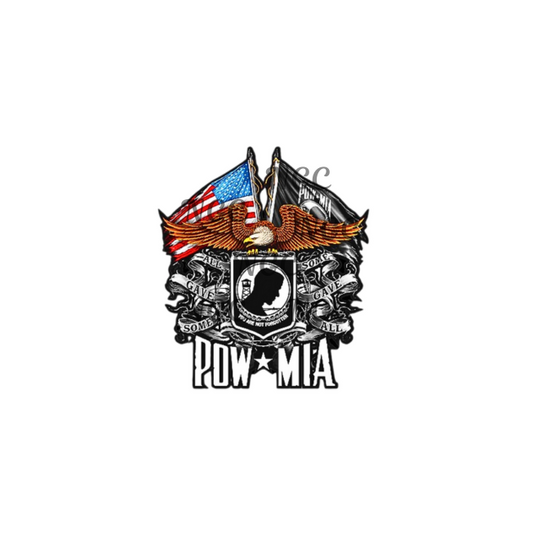 decal POW-MIA