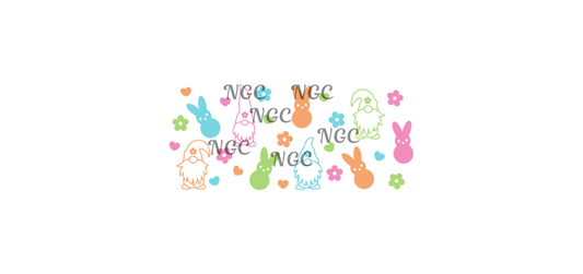 16oz peeps & gnomes easter