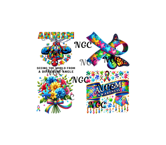 20oz wrap autism 4 images