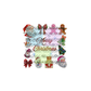 10x10 chrsitmas rhinestone