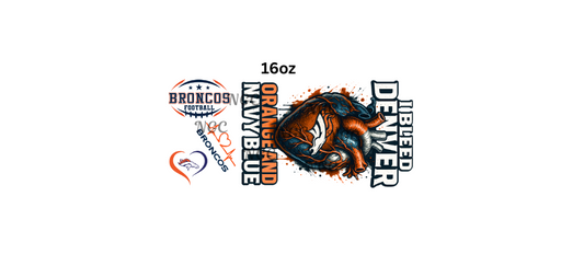 16oz i bleed denver broncos