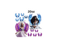 20oz melanin women with colorful wings