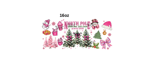 16oz north pole christmas tree farm