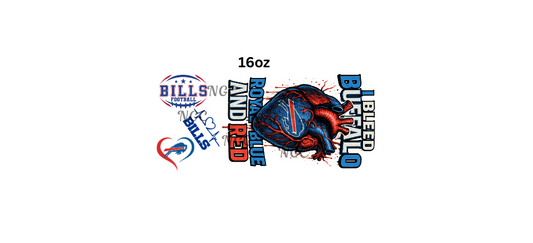 16oz i bleed buffalo bills