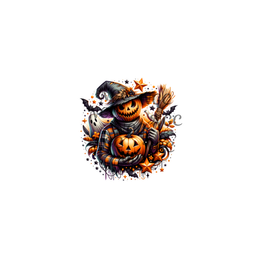 decal scarecrow halloween