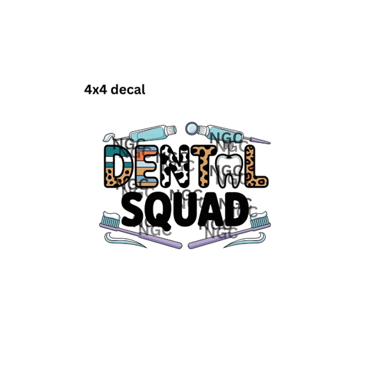 decal dental squad