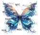 20oz wrap butterfly9