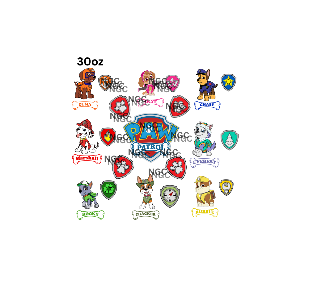 30oz paw patrol