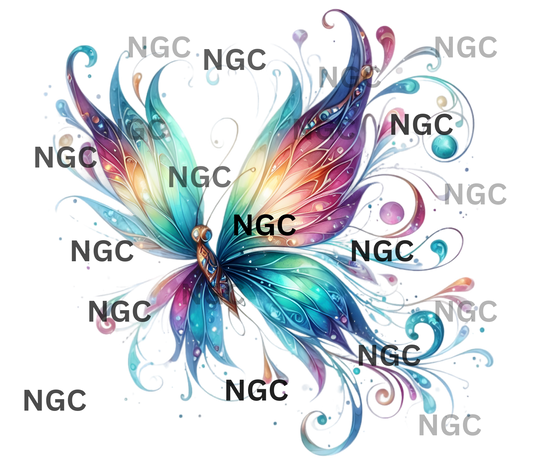 single decal butterfly11