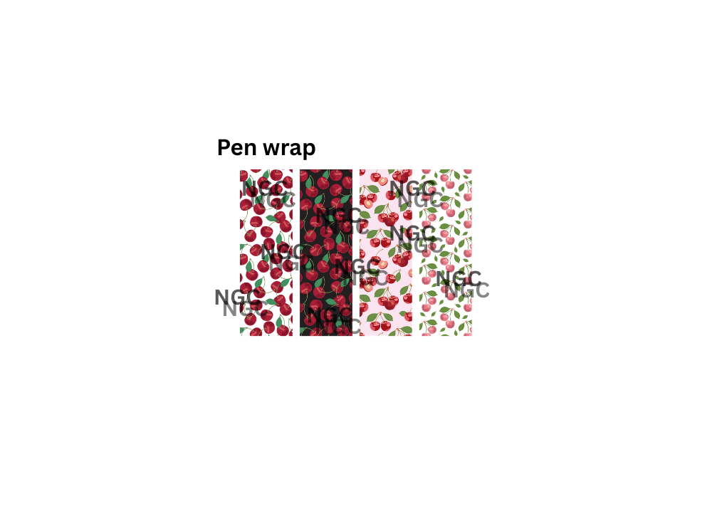 pen wrap cherries
