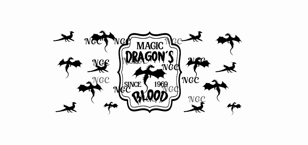 16 oz wrap magic dragons blood