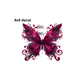 decal wine color butterfly