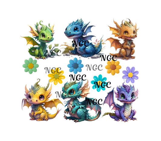 20oz wrap baby dragons