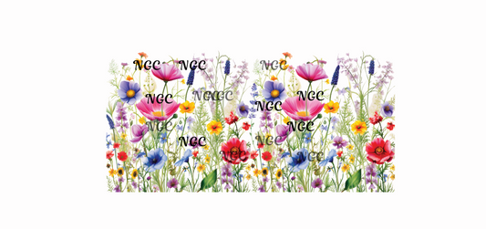 16 oz wrap wildflowers