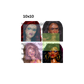 10x10 barbie faces2