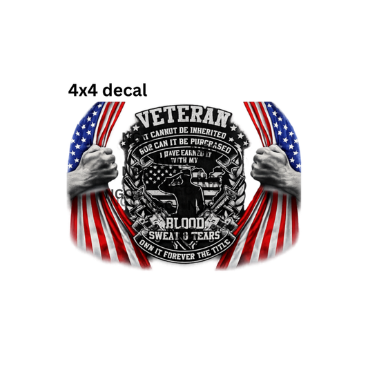 decal veteran