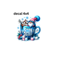 decal chill & cheer gnome christmas