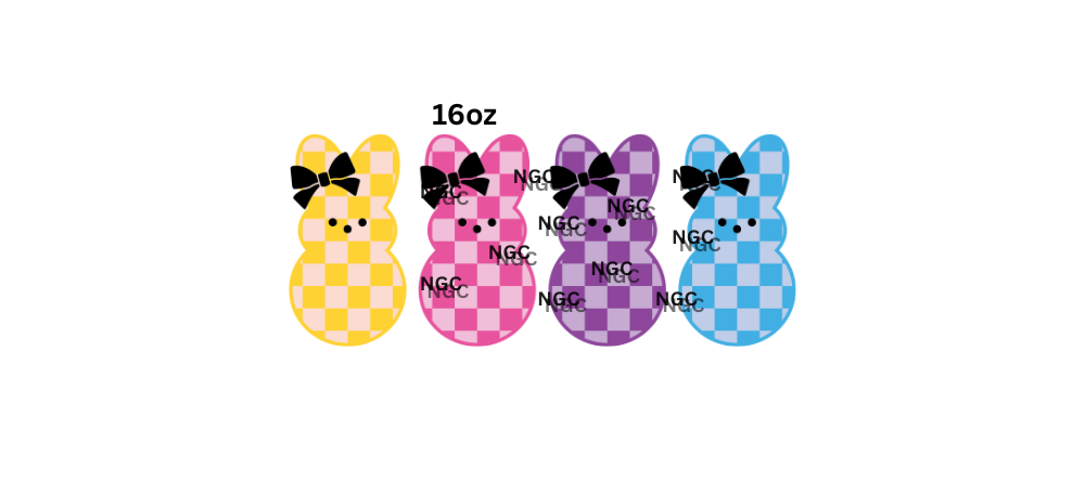 16oz easter bunny peeps