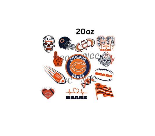 20oz chicago bears