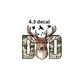 decal dad camo with deer