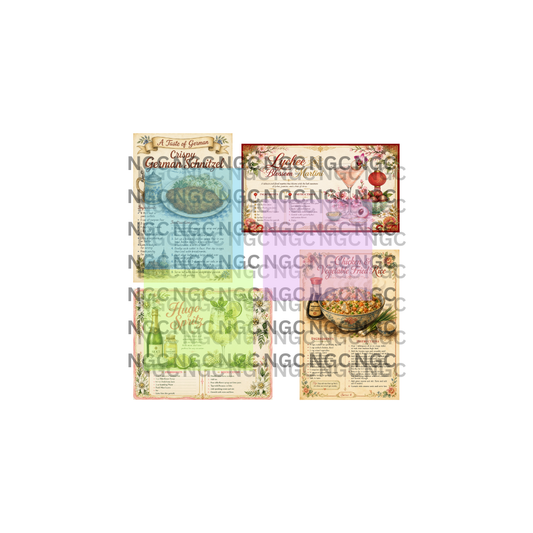 10x10 german & chinese recipe