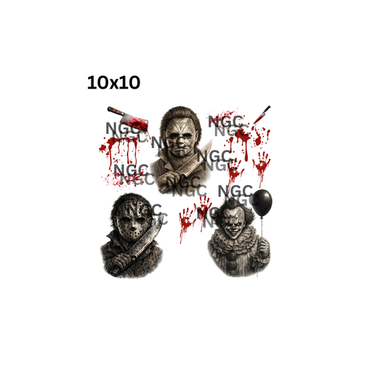 10x10 bloody horror guys