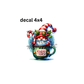 decal holiday treats gnome christmas