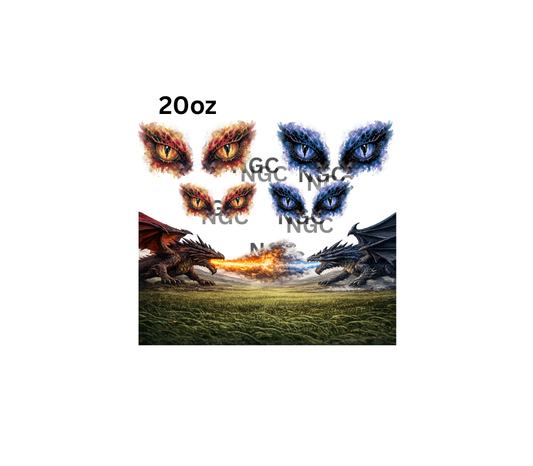 20oz fire dragons
