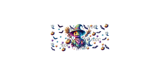 16oz rainbow scarecrow halloween