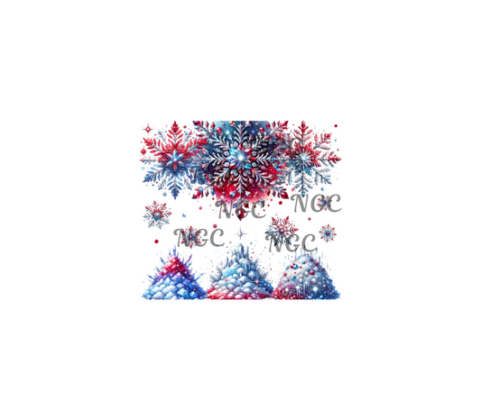 20oz snowflake christmas