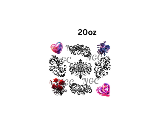 20oz scroll elements