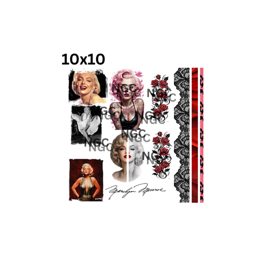 10x10 marilyn monroe