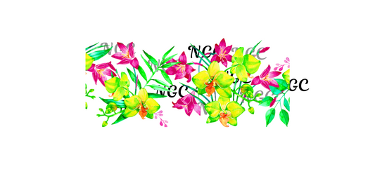 16 oz wrap hawaiian wildflowers